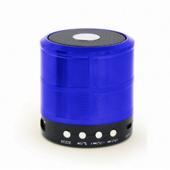 Gembird SPK-BT-08-B, Bluetooth Portable Speaker, 3W (1x3W) RMS, Bluetooth v.2.1+EDR, built-in Li-Polymer battery -400mAh, track control, Handsfree mode, Blue